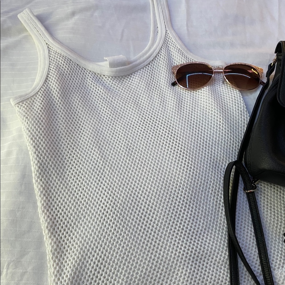 Fishnet top from Tommy